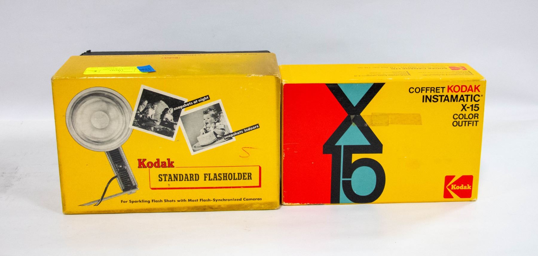 KODAK CAMERA & FLASH ATTACHMENT IN BOXES