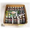 Image 1 : BOX FULL OF ACRYLIC PAINTS (MOST ARE BLACK)