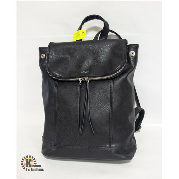 ROOTS GENUINE BLACK LEATHER