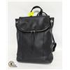 Image 1 : ROOTS GENUINE BLACK LEATHER
