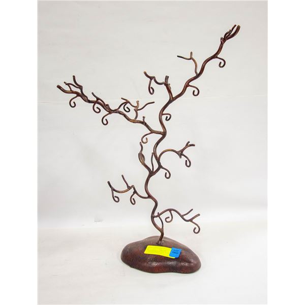 DECORATIVE METAL TREE FOR JEWELRY DISPLAY