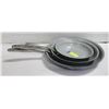 Image 1 : TRAMONTINA HARD ANODIZED CERAMIC 3 PACK