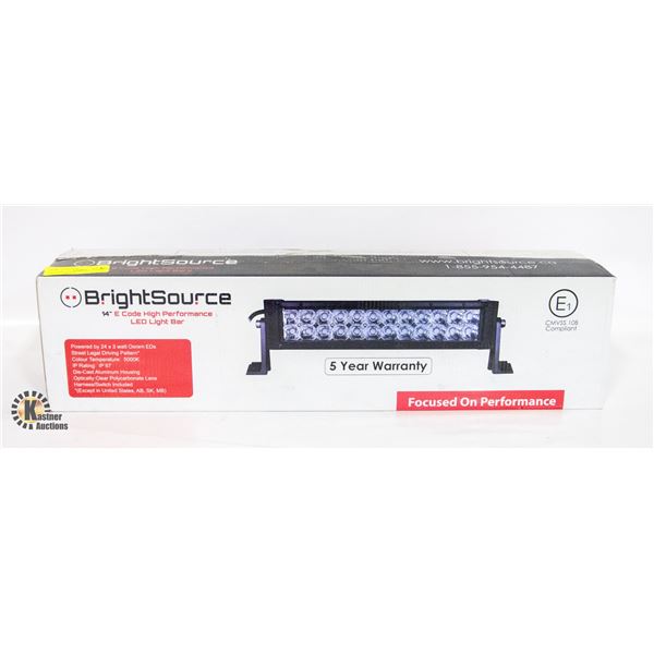BAILIFF SEIZED BRIGHT SOURCE 14' LED LIGHT BAR