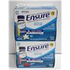 Image 1 : TWO CASES OF 6 X 235 ML INSURE 1 VANILLA EXP. &