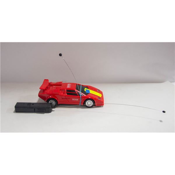 VINTAGE HUGO BOSS REMOTE CONTROL CAR
