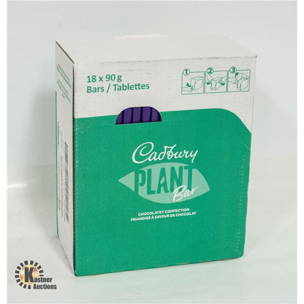 CASE OF 18 CADBURY CHOCOLATE BARS BB SEPT 2024