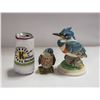 Image 1 : VINTAGE BOEHM PORCELAIN BIRDS MADE IN USA LOT OF 2
