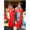 Image 1 : LOT OF TWO FIRE EXTINGUISHERS - NOT CHARGED