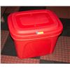Image 1 : 3 RED TOTE CONTAINERS