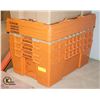 Image 1 : BUNDLE OF 4 HEAVY DUTY STACKABLE TOTES WITH