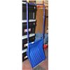 Image 1 : SLEIGH SHOVEL 24 IN. WIDE, BLUE, HEAVY DUTY