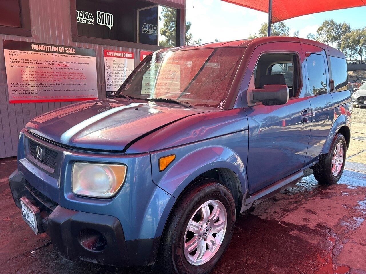 2006 HONDA ELEMENT