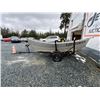 Image 2 : 252 -- 2011 UBILT BOAT TRAILER WITH A 16FT ALUMINUM DRIFT BOAT "NO RESERVE"