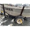 Image 8 : 252 -- 2011 UBILT BOAT TRAILER WITH A 16FT ALUMINUM DRIFT BOAT "NO RESERVE"