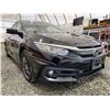 Image 8 : 0B -- 2016 HONDA CIVIC, BLACK, 76972 KMS, FRONT WHEEL DRIVE