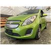 Image 2 : 0L -- 2016 CHEVY SPARK EV, GREEN, 80386 KMS, FRONT WHEEL DRIVE