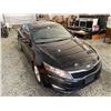 Image 8 : 22 --2013 KIA OPTIMA, BLACK, 141600 KMS, FWD. **REBUILT STATUS**