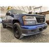 Image 8 : 150 -- 2005 GMC CANYON, BLUE, 169911 KMS, REAR WHEEL DRIVE
