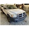 Image 8 : 160 -- 2007 DODGE DAKOTA, WHITE, 256377 KMS, REAR WHEEL DRIVE