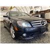 Image 8 : 0A -- 2009 MERCEDES C300, BLACK, 192174 KMS, REAR WHEEL DRIVE "NO RESERVE"
