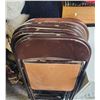 Image 2 : 511 -- 5 METAL COLLAPSIBLE CHAIRS