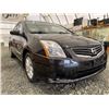 Image 8 : 31 -- 2010 NISSAN SENTRA, BLACK, 213090 KMS, FRONT WHEEL DRIVE