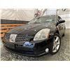 Image 1 : 32 -- 2004 NISSAN MAXIMA SE, BLACK, 221741 KMS, FRONT WHEEL DRIVE