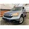Image 1 : 113 -- 2007 HONDA CRV, BLUE, 290834 KMS, ALL WHEEL DRIVE