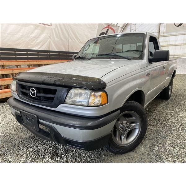 165 -- 2006 MAZDA B2300, GRAY, 205799 KMS, REAR WHEEL DRIVE