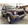 Image 8 : 115 -- 2004 JEEP LIBERTY, MAROON, 226490 KMS, 4X4