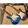 Image 1 : 631 -- YAMAHA PACIFICA ELECTRIC GUITARS(BLUE AND BLACK) WITH FENDER FRONTMAN 10G GUITAR AMP