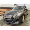 Image 2 : 13 -- 2010 MAZDA 3, GREY, 269280 KMS, FRONT WHEEL DRIVE