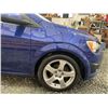 Image 25 : 10 -- 2014 CHEVY SONIC, BLUE, 193123 KMS, FRONT WHEEL DRIVE
