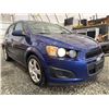 Image 8 : 10 -- 2014 CHEVY SONIC, BLUE, 193123 KMS, FRONT WHEEL DRIVE