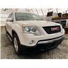 Image 8 : 121 -- 2009 GMC ACADIA, WHITE, 199780 KMS, ALL WHEEL DRIVE