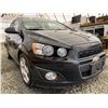 Image 8 : 0K -- 2015 CHEVROLET SONIC LT, BLACK, 189336 KMS, FRONT WHEEL DRIVE