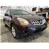 Image 8 : 120 -- 2011 NISSAN ROGUE, PURPLE, 185445 KMS, FRONT WHEEL DRIVE