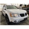 Image 8 : 1 -- 2008 PONTIAC TORRENT, WHITE, 218401 KMS, ALL WHEEL DRIVE "NO RESERVE"