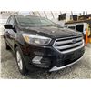 Image 8 : 100 -- 2017 FORD ESCAPE, BLACK, 222479 KMS, FRONT WHEEL DRIVE