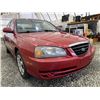 Image 8 : 20 -- 2005 HYUNDAI ELANTRA, RED, 215401 KMS, FRONT WHEEL DRIVE