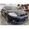 Image 8 : 17 -- 2012 MITSUBISHI ECLIPSE, BLACK, 184539 KMS, FRONT WHEEL DRIVE