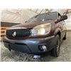 Image 2 : 108 -- 2004 BUICK RENDEZVOUS CX, MAROON, 217618 KMS, FRONT WHEEL DRIVE "NO RESERVE"