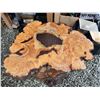 Image 2 : 451 -- BURL WOOD EPOXY TABLE