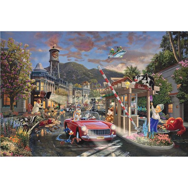Looney Tunes Backlot Shenanigans by Kinkade Studios