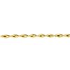 Image 6 : Estate 18k Yellow Gold 7" Polished Fancy Marquise Shaped Link Chain Bracelet