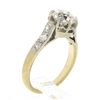 Image 9 : Antique Edwardian French Plat 18k Gold 1.7 ctw GIA European Diamond Solitaire Ri