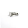 Image 3 : 5.02 ct. EGL USA Diamond Wedding Engagement Ring - 14KT White Gold