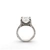 Image 5 : 5.02 ct. EGL USA Diamond Wedding Engagement Ring - 14KT White Gold