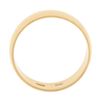 Image 5 : Men's Russian 14K Gold 7.20mm Wide Plain Dome Polished Stack Wedding Band Ring