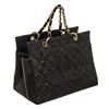 Image 2 : Chanel Black Caviar Quilted Leather Vintage GST